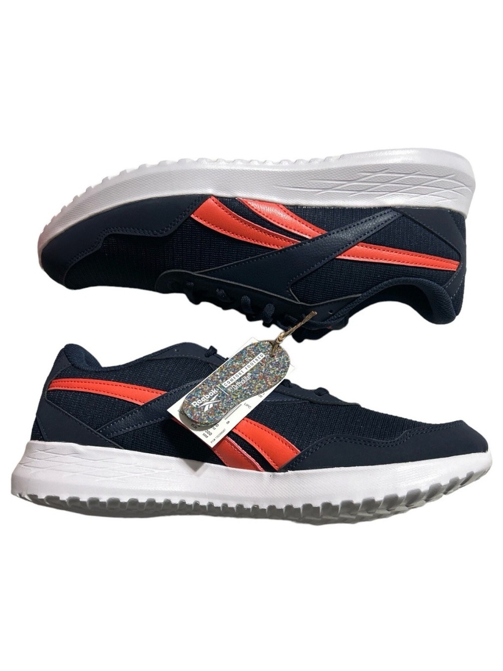 Reebok Navy with Red Accent Low-Top Trainers